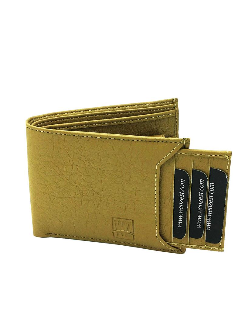 green leather leatherette wallet - 15878507 - Zoom Image - 1