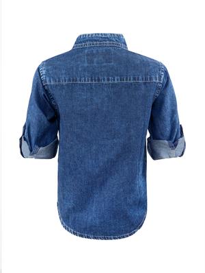 blue cotton kurta - 15878724 - Standard Image - 2