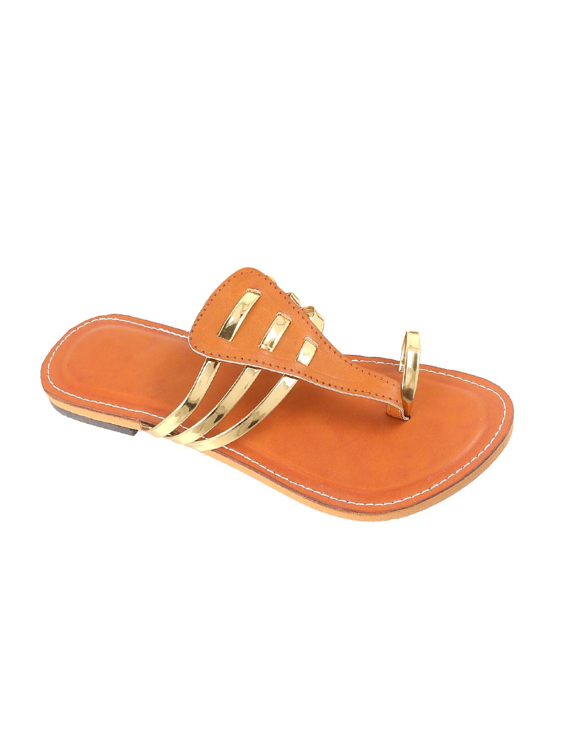 brown one toe sandals - 15879311 - Zoom Image - 1