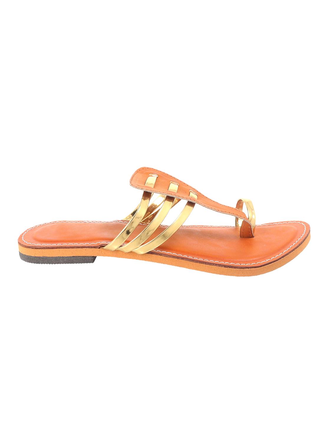 brown one toe sandals - 15879311 - Zoom Image - 2