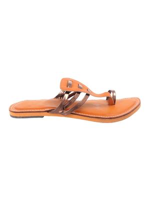 brown one toe sandals - 15879313 - Standard Image - 2