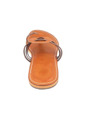 brown one toe sandals - 15879313 - Standard Image - 3