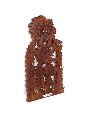 handmade wooden key hanger holder wall d��cor - 15879644 - Standard Image - 4