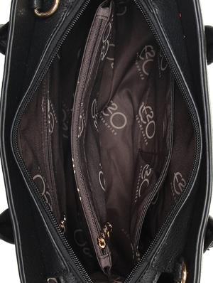 leatherette (pu) regular satchel - 15880460 - Standard Image - 3