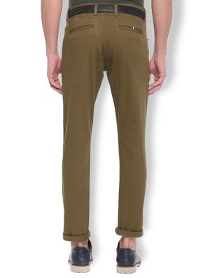 green cotton chinos - 15880566 - Standard Image - 2