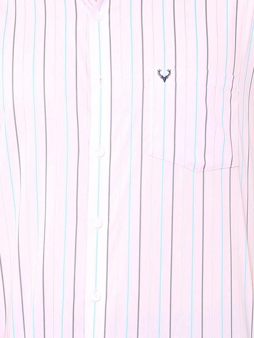 pink striped casual shirt - 15880688 - Zoom Image - 4