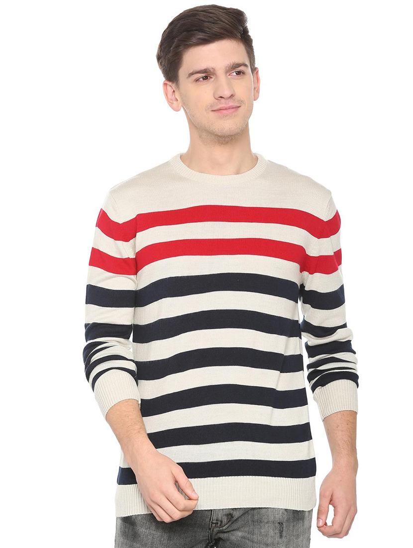 white acrylic pullover - 15880892 - Zoom Image - 1