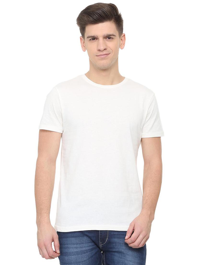 white cotton t-shirt - 15880998 - Zoom Image - 1