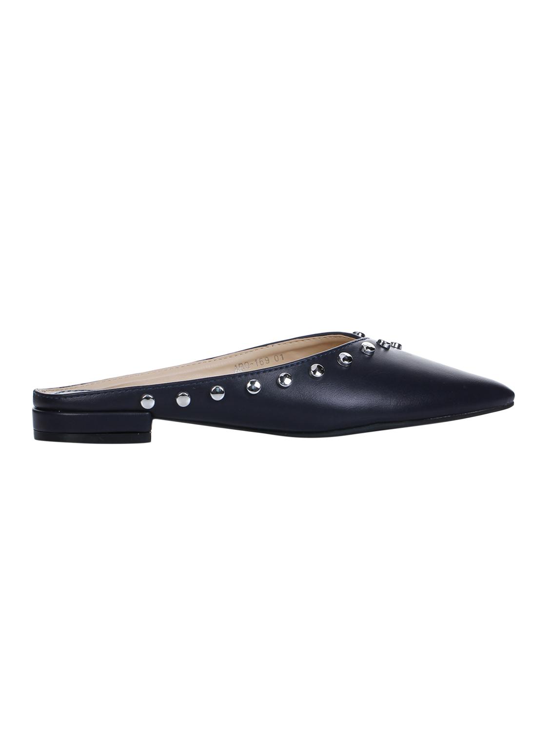 blue slip on mules - 15881084 - Zoom Image - 2