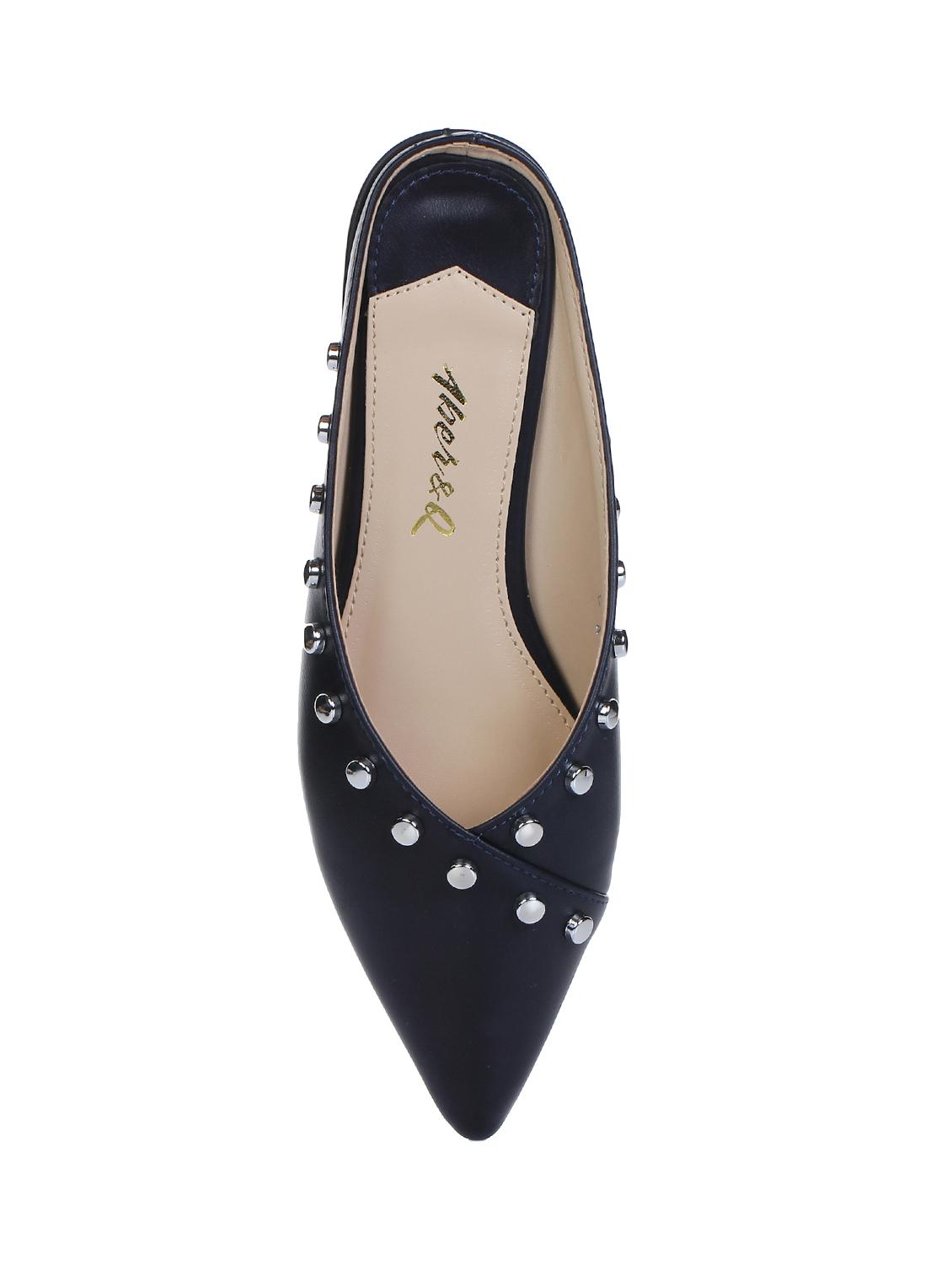 blue slip on mules - 15881084 - Zoom Image - 4