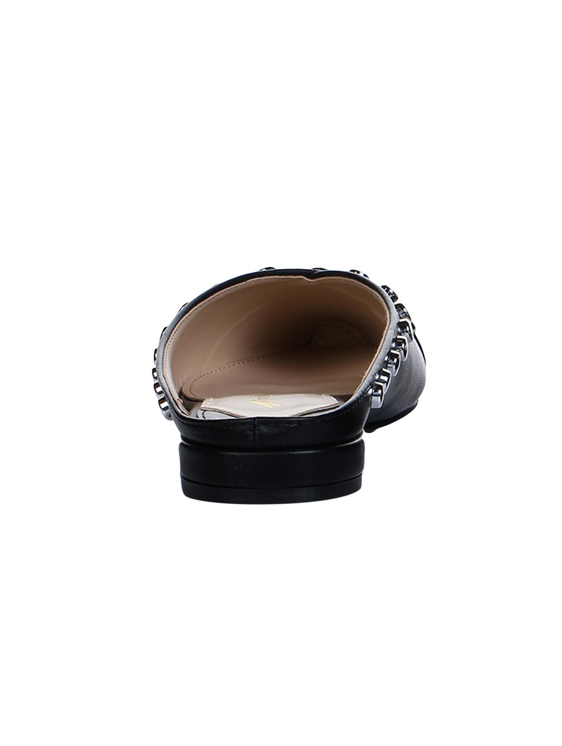 black slip on mules - 15881085 - Zoom Image - 3