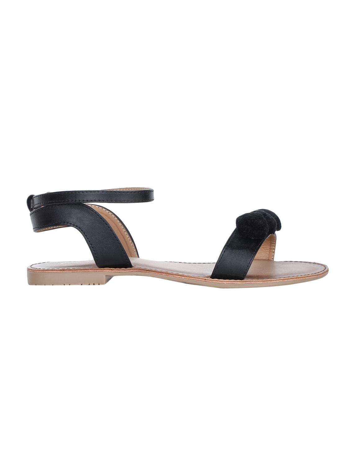 black ankle strap sandals - 15881095 - Zoom Image - 2