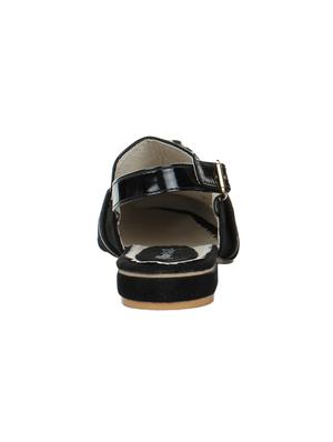 black back strap sandals - 15881110 - Standard Image - 3