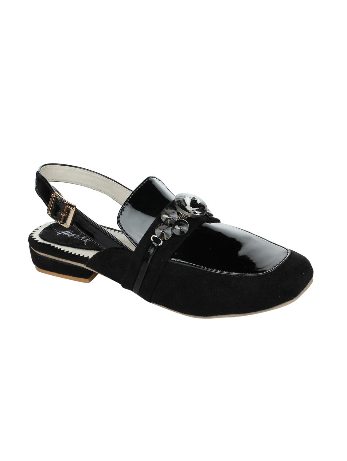 black back strap sandals - 15881110 - Zoom Image - 1