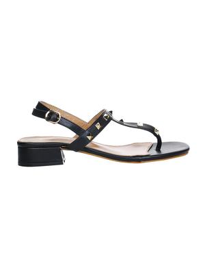 black back strap sandals - 15881131 - Standard Image - 2