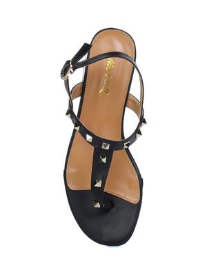 black back strap sandals - 15881131 - Standard Image - 4