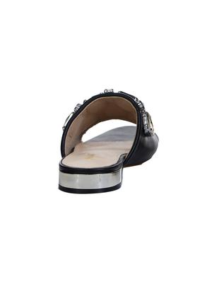 black slip on sandals - 15881134 - Standard Image - 3