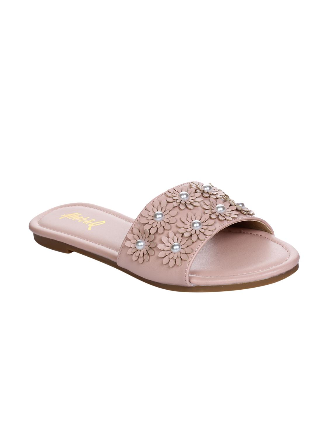 pink slip on sandals - 15881137 - Zoom Image - 1