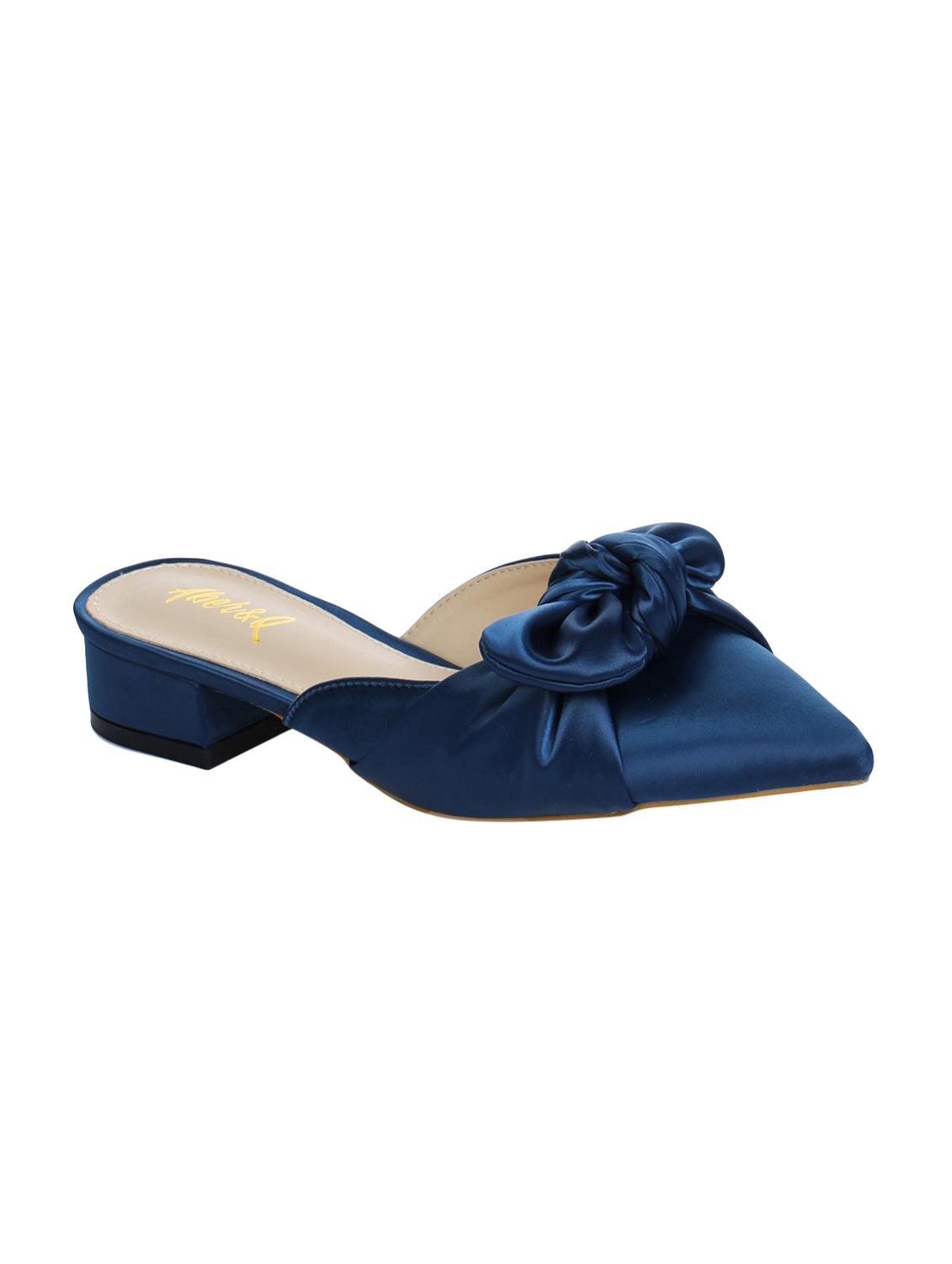 blue slip on mules - 15881142 - Zoom Image - 1