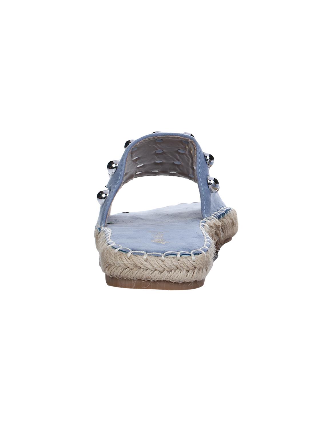 blue slip on sandals - 15881150 - Zoom Image - 3