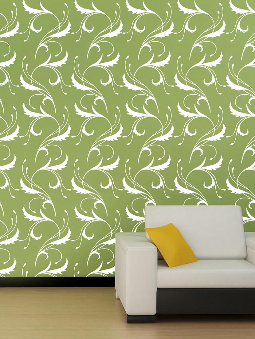 kayra decor reusable diy wall stencil painting for home decor (pvc, 16 inch x 24 inch) - 15881316 - Zoom Image - 1