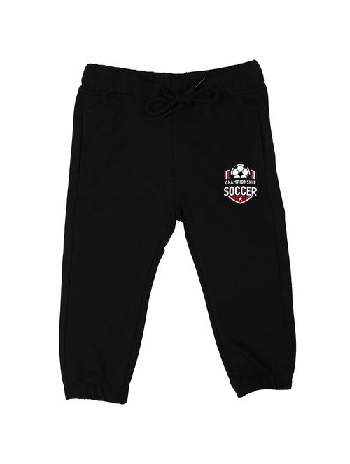 black cotton jogger - 15881582 - Standard Image - 1