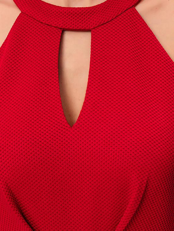 cut out back skater dress - 15881851 - Zoom Image - 4