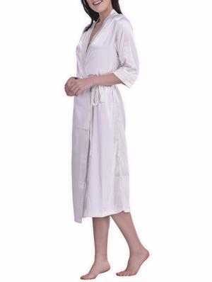 tie front sleepwear robe - 15882457 - Standard Image - 2