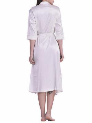 tie front sleepwear robe - 15882457 - Standard Image - 3