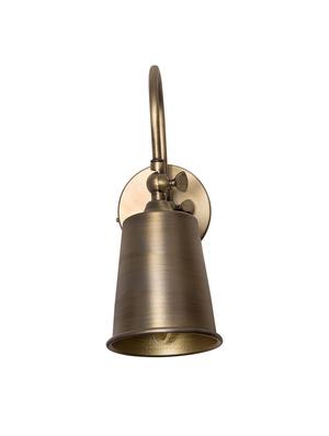 small vintage matte gold swivel wall sconce - 15882736 - Standard Image - 3