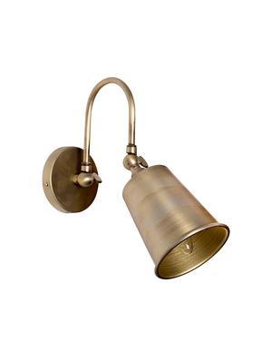small vintage matte gold swivel wall sconce - 15882736 - Standard Image - 5