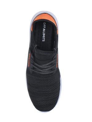 black mesh sport shoes - 15883138 - Standard Image - 4