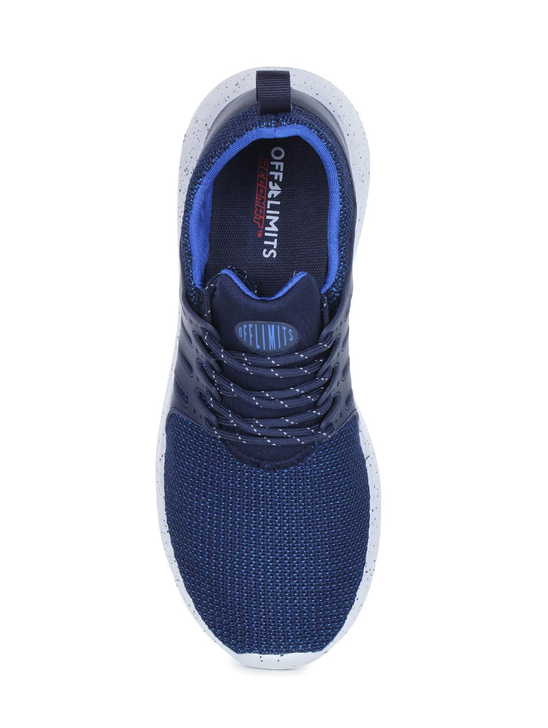 navy mesh sport shoes - 15883140 - Zoom Image - 4