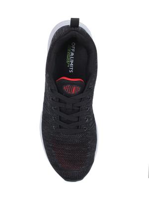 black fabric sport shoes - 15883149 - Standard Image - 4