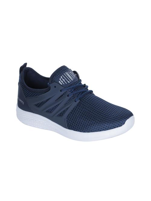 navy mesh sport shoes - 15883154 - Standard Image - 1