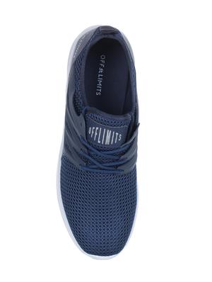 navy mesh sport shoes - 15883154 - Standard Image - 4