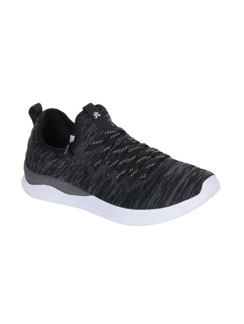 black fabric sport shoes - 15883162 - Standard Image - 1