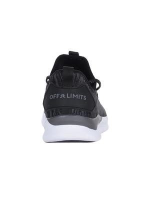black fabric sport shoes - 15883162 - Standard Image - 3