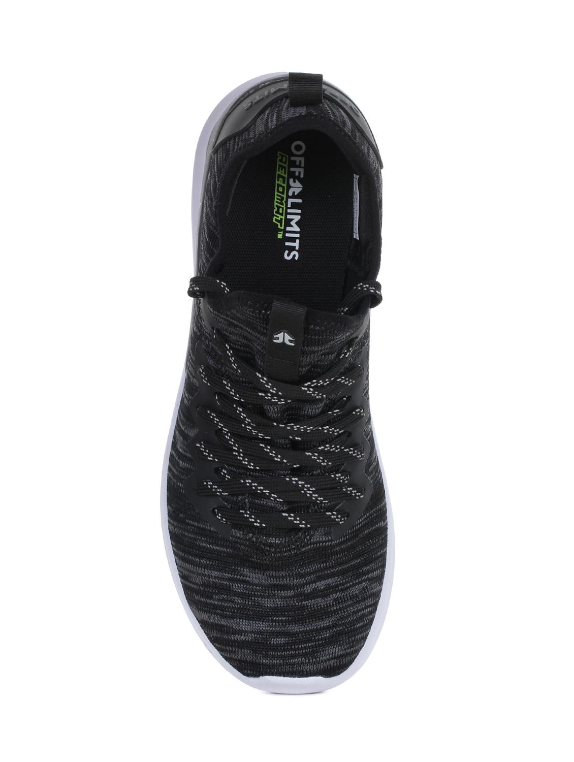 black fabric sport shoes - 15883162 - Zoom Image - 4