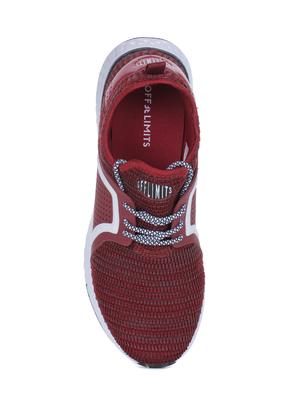 maroon fabric sport shoes - 15883165 - Standard Image - 4