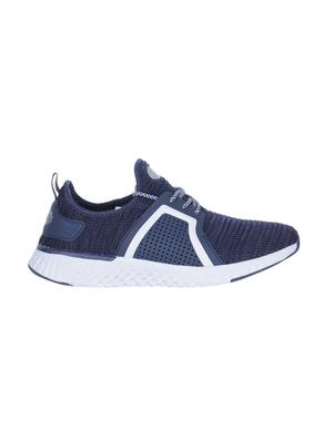 navy fabric sport shoes - 15883166 - Standard Image - 2