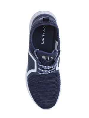 navy fabric sport shoes - 15883166 - Standard Image - 4