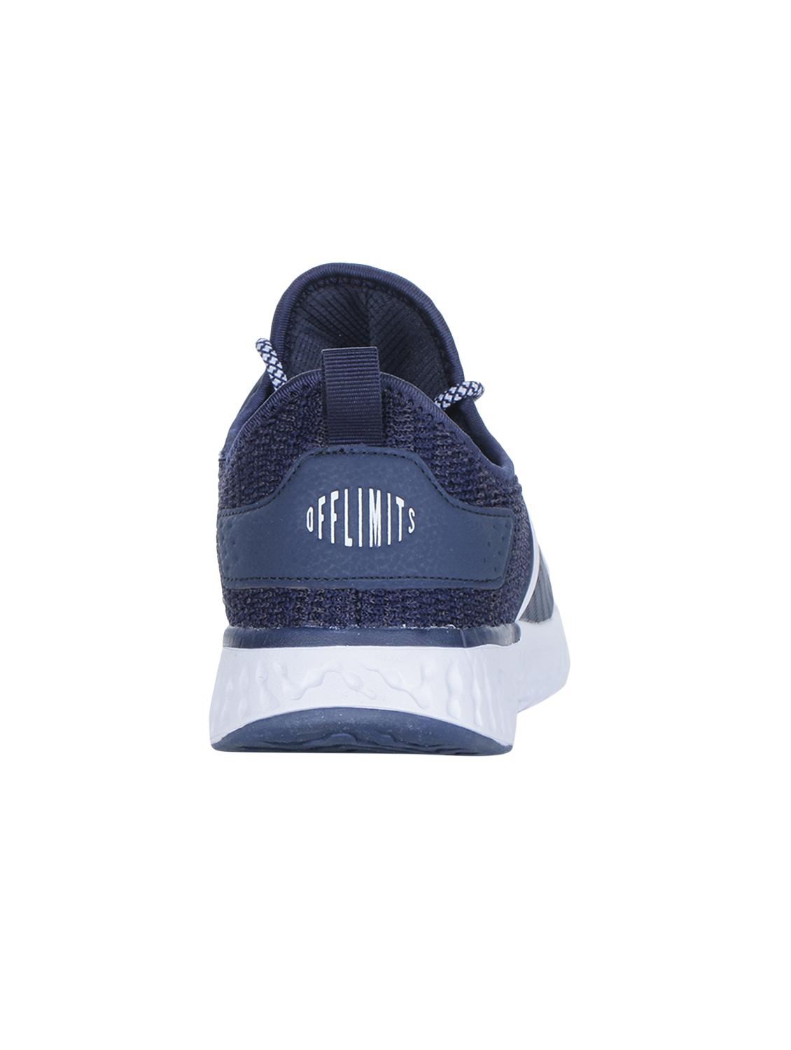 navy fabric sport shoes - 15883166 - Zoom Image - 3