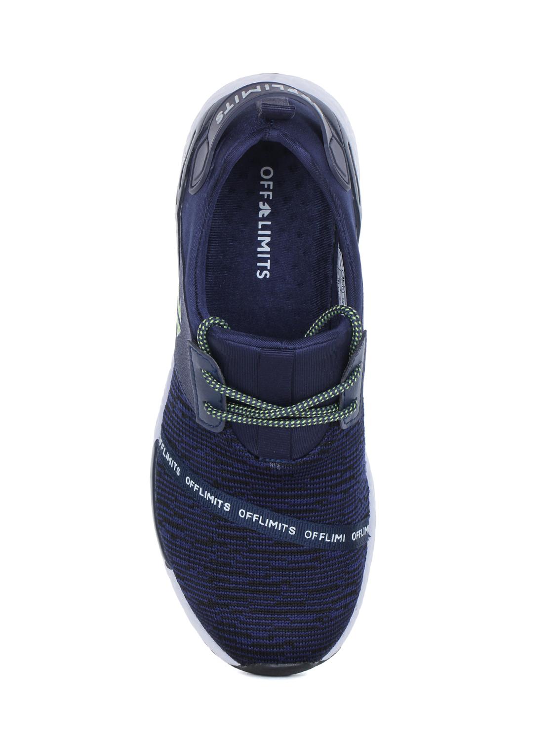 navy fabric sport shoes - 15883172 - Zoom Image - 4