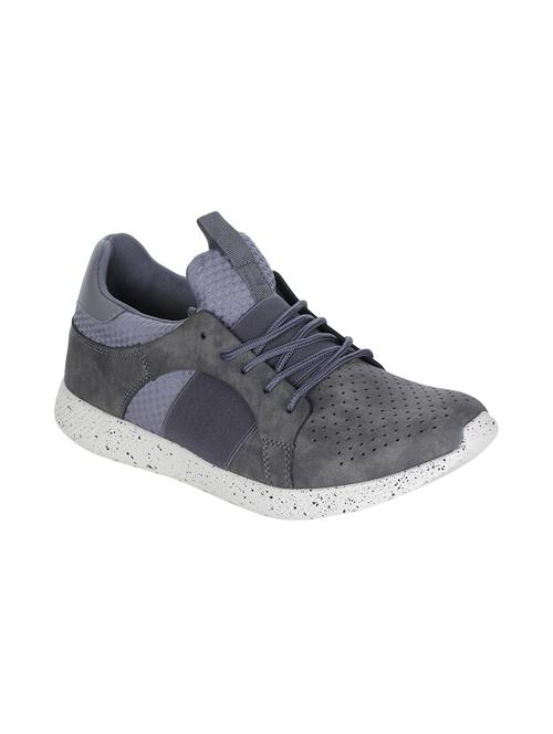 grey lace up sport shoes - 15883174 - Standard Image - 1