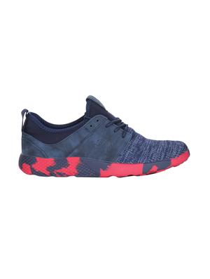 navy fabric sport shoes - 15883176 - Standard Image - 2