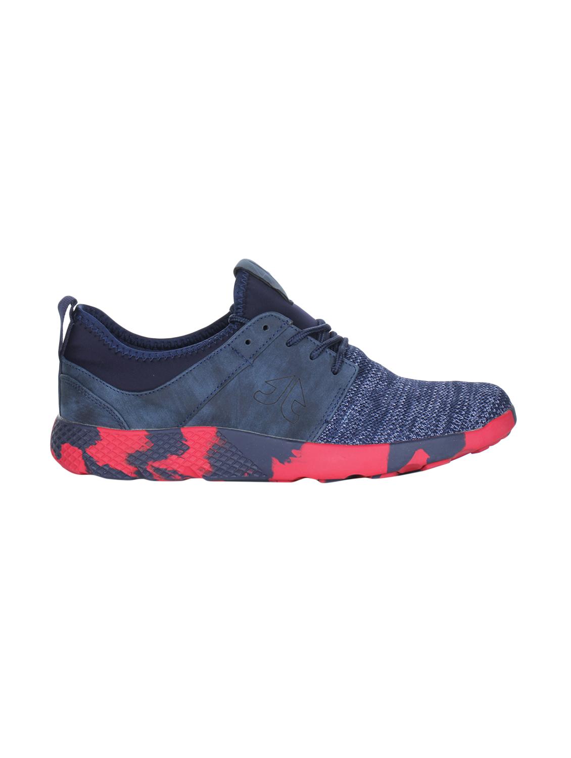 navy fabric sport shoes - 15883176 - Zoom Image - 2