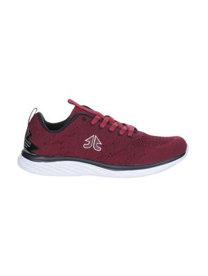 maroon fabric sport shoes - 15883177 - Standard Image - 2