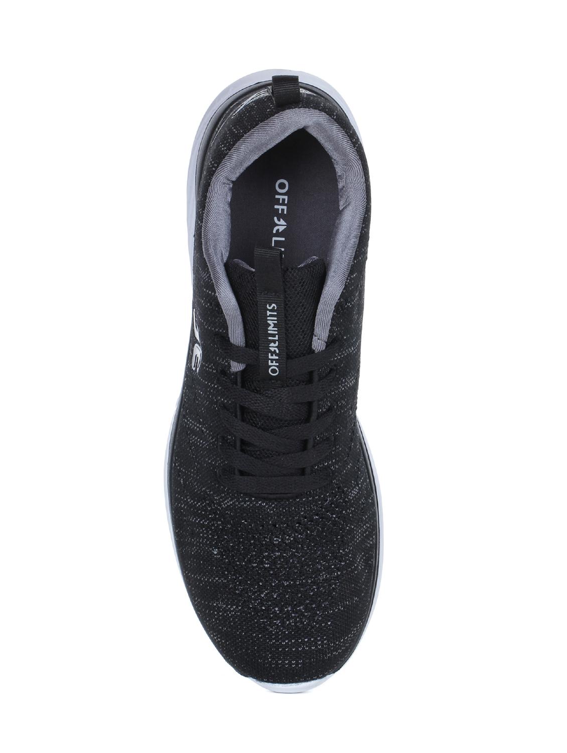black fabric sport shoes - 15883178 - Zoom Image - 4