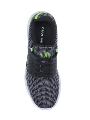 black fabric sport shoes - 15883182 - Standard Image - 4